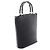 Borsa a mano Gucci Bamboo nera in pelle e nylon Nero - vista 2