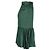 Falda de seda verde petróleo Prada - Años 2000 - vista 2