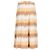 Autre Marque Roberta di Camerino Beige Patterned Skirt - 2000s White Sand - view 2