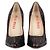 Bordeauxfarbene Pailletten-Pumps von Miu Miu - 2010er Jahre - Ansicht 4