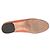 Orangene Lederflats von Salvatore Ferragamo - Ansicht 3