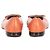 Orangene Lederflats von Salvatore Ferragamo - Ansicht 6