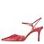 Décolleté in pelle rossa Jimmy Choo - Anni 2010 Rosso - vista 2