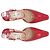 Décolleté in pelle rossa Jimmy Choo - Anni 2010 Rosso - vista 7