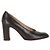 Braune Lederpumps von Salvatore Ferragamo