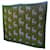 Hermès Hermes Unicorn Shawl Stole Green Cotton