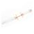 Hermès Mall Bracelet White Leather Pink Gold Golden  - view 3