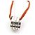 Hermès Collana Pendente Hermes Move H 925 Marrone - vista 2