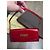 Piccola borsa Louis Vuitton Sunset Boulevard rossa – pelle verniciata – con pochette Rosso - vista 6