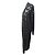 Abrigo Largo Pailletado Negro Thierry Mugler T42