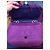 Borsa a Spalla Longchamp Amazone in Pelle Nubuck – Viola – Con Frange – Ottime Condizioni Porpora - vista 7