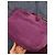 Borsa a Spalla Longchamp Amazone in Pelle Nubuck – Viola – Con Frange – Ottime Condizioni Porpora - vista 8