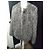 Gerard Darel Chaqueta / Abrigo Gérard Darel de Piel de Borrego Reversible T36/S Gris - vista 4