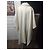 Autre Marque Capa poncho blanca de lana Sisley talla 38 Blanco - vista 3