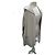 beige ecru grobstrick cape mantel von Barbara Bui Größe 36 s mittellang Cape-Stil Roh