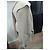 beige ecru grobstrick cape mantel von Barbara Bui Größe 36 s mittellang Cape-Stil Roh - Ansicht 2