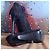Longchamp Stivaletti Peep-Toe in Camoscio con Lacci. Nero - vista 3