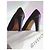 Givenchy, Pumps mit Dickem Absatz Monogramm (Vintage/Klassisch). Schokolade - Ansicht 3