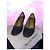Givenchy, Pumps mit Dickem Absatz Monogramm (Vintage/Klassisch). Schokolade - Ansicht 5