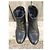 Stivaletti in pelle nera N.D.C. Made By Hand Nero - vista 4