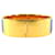 Hermès HERMES Roque Enamelled GM Fan Pattern Cloisonné Bangle Bracelet Multiple colors Golden  - view 5