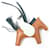Hermès HERMES Rodeo Charm Pegasus PM Golden Hellgrün  - Ansicht 5