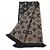 Sciarpa Jungle Monogram Gigante Louis Vuitton Nero Beige - vista 2