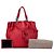 Borsa a secchiello in nappa rossa Intrecciato di Bottega Veneta Rosso - vista 10