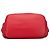 Borsa a secchiello in nappa rossa Intrecciato di Bottega Veneta Rosso - vista 3