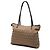 Fendi Braune Zucchino Canvas Tote Hellbraun - Ansicht 2