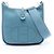 Borsa a Spalla Hermès Evelyn 3 Trois PM Blu
