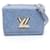 Louis Vuitton Twist MM Epi Leather Denim Shoulder Bag White Blue  ref.2626678