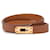 Bracciale Mini Kelly Double Tour di Hermès Marrone  - vista 1