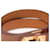 Bracciale Mini Kelly Double Tour di Hermès Marrone  - vista 5