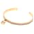 Pulsera Hermès Kelly Crochet Pavé con Diamantes Dorado  - vista 1