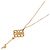 Tiffany & Co Collana in diamante Tiffany Knot Key in oro rosa 18K
