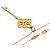 Tiffany & Co Collana in diamante Tiffany Knot Key in oro rosa 18K - vista 2