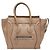 Céline Borsa a mano Celine Luggage Micro Shopper Beige