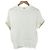 Autre Marque Agnona Kurzarm-Sommerstricktop Roh