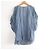 Autre Marque Blusa de gasa con mangas 3/4 VIVIENNE TAM Azul - vista 2