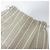 Autre Marque Falda de rayas alternas Drawer Beige - vista 7