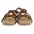 Sandali in suede e legno Miu Miu Bijou Studs Marrone - vista 4