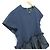 Autre Marque Blusa Peplum Plisada PRE2 de Drawer Azul Azul marino - vista 3