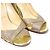 Sandali con zeppa glitter Christian Louboutin Multicolore - vista 4