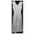 Autre Marque FRAY I.D Tack-Form V-Ausschnitt Kleid Braun - Ansicht 2