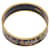 Brazalete de esmalte cloisonné GM de Hermès Negro Dorado  - vista 1