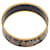 Brazalete de esmalte cloisonné GM de Hermès Negro Dorado  - vista 2