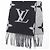 Sciarpa in pelliccia Reykjavik Louis Vuitton 2017 Nero - vista 5