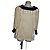 Twin Set Samt-Effekt Pullover schwarz creme