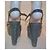 Sandali con zeppa Jeffrey Campbell Argento in tessuto Taglia 40 - vista 3